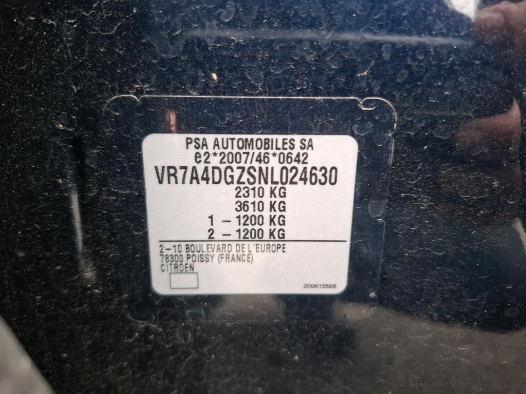 Citroen C5 Aircross Hybride Rechargeable 225 e-EAT8 Shine 2022