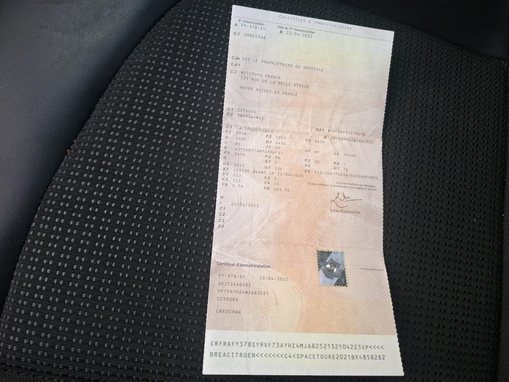 Citroen Grand C4 Spacetourer BlueHDi 130 S&S EAT8 Shine Pack 2021