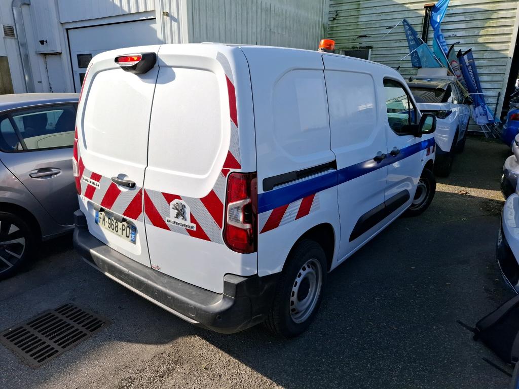 Peugeot PARTNER FOURGON STANDARD 650 KG BLUEHDI 100 S&S BVM5 ASPHALT 2019