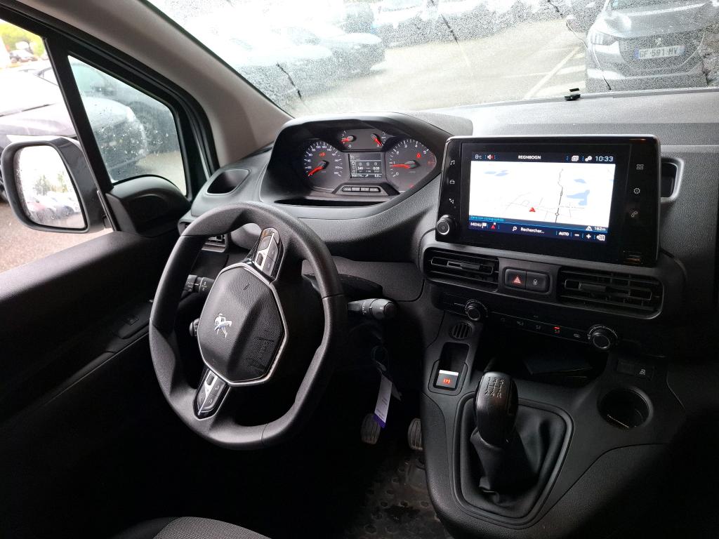Peugeot PARTNER FOURGON STANDARD 1000 KG BLUEHDI 100 S&S BVM5 ASPHALT 2019