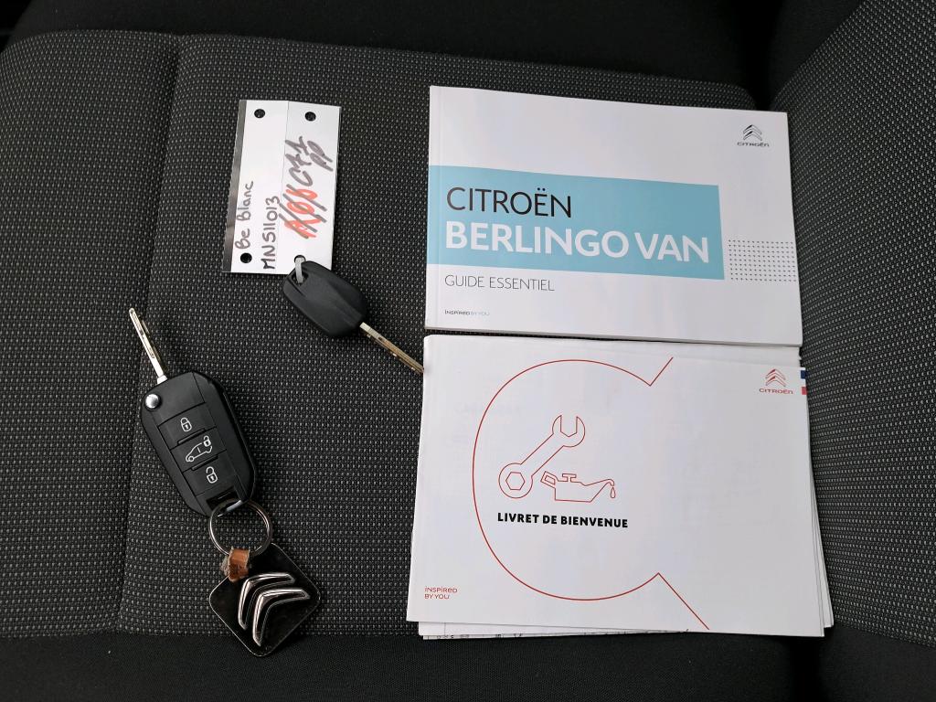 Citroen BERLINGO VAN M 650 BLUEHDI 75 S&S BVM5 CLUB 2021