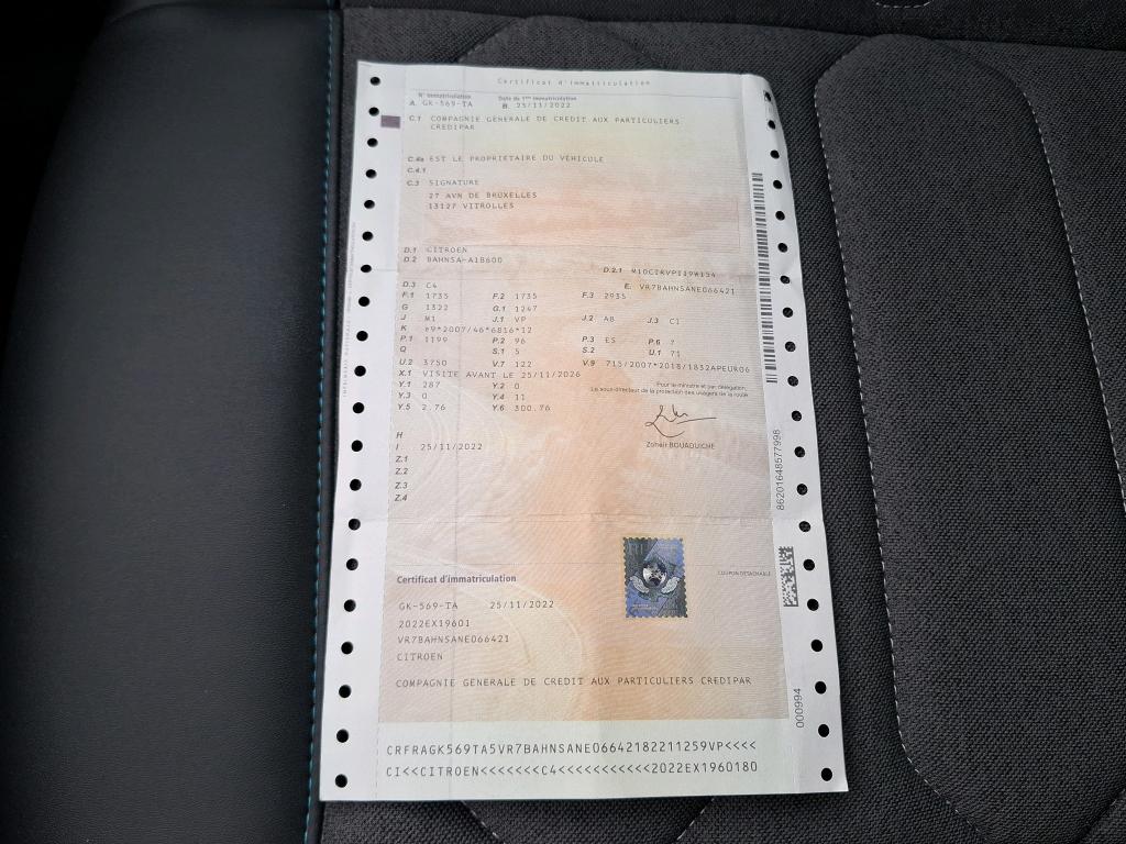 Citroen C4 PureTech 130 S&S BVM6 Feel Pack 2022