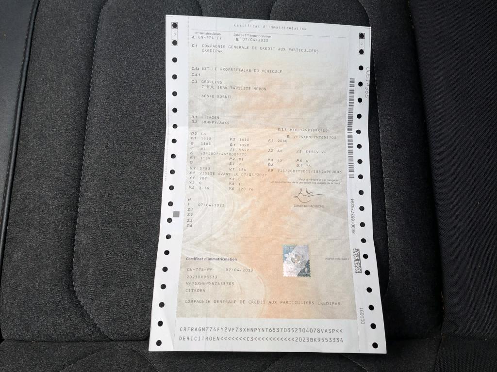 Citroen C3 PureTech 110 S&S EAT6 Shine 2023