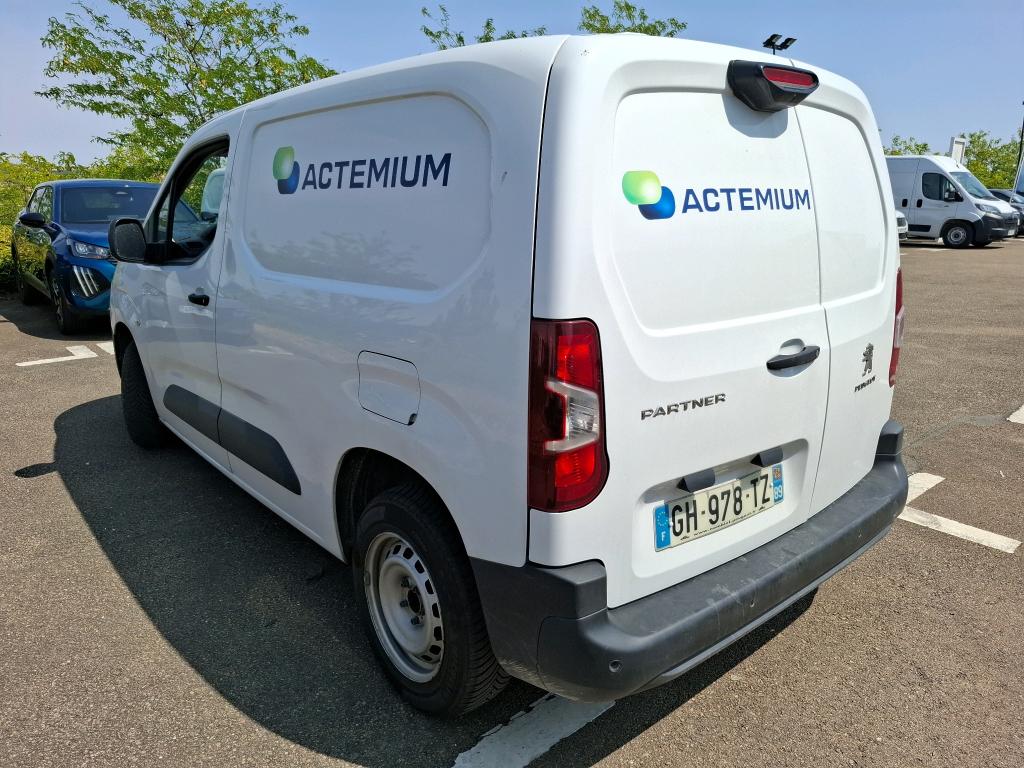 Peugeot PARTNER FOURGON STANDARD 650 KG BLUEHDI 100 S&S BVM6 ASPHALT 2022