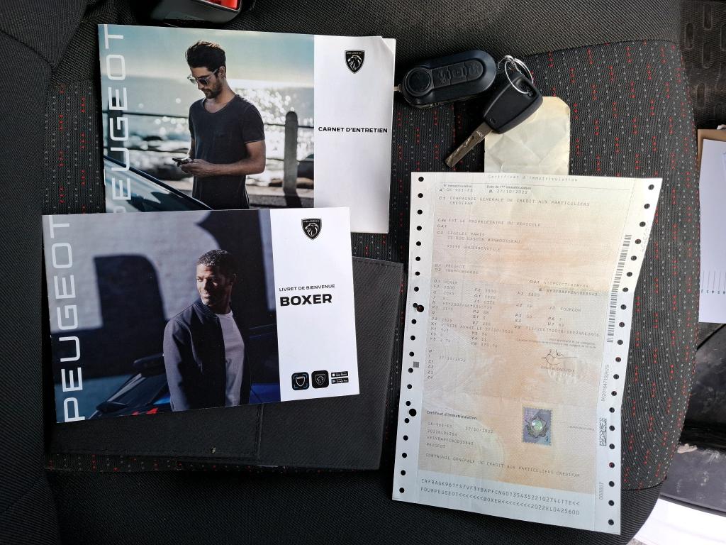 Peugeot BOXER TOLE 333 L3H2 BLUEHDI 120 S&S ASPHALT 2022