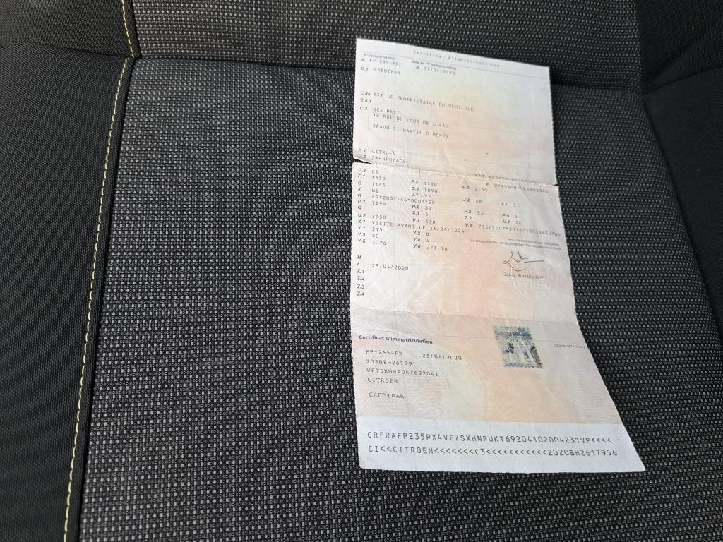 Citroen C3 PureTech 110 S&S BVM6 Feel 2020