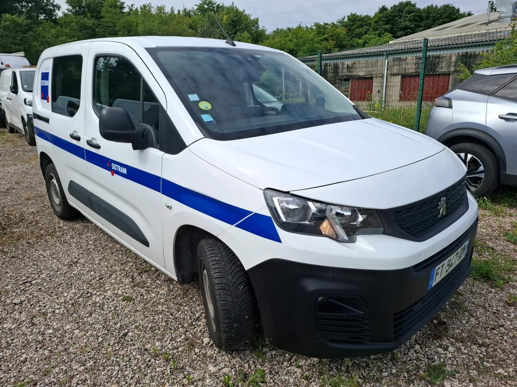 Peugeot PARTNER FOURGON STANDARD 650 KG BLUEHDI 100 S&S BVM5 ASPHALT 2020