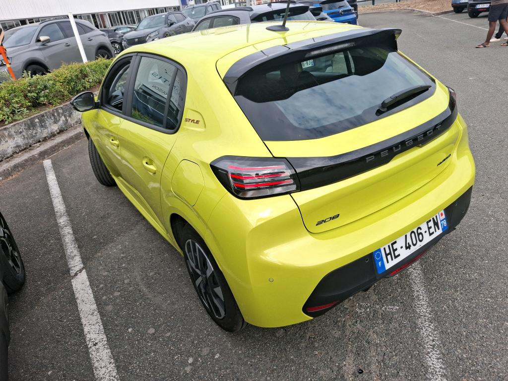Peugeot 208 Hybrid 110 ch e-DCS6 Style 2025