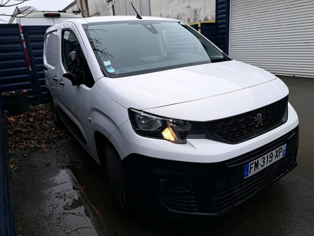 Peugeot PARTNER FOURGON STANDARD 650 KG BLUEHDI 100 S&S BVM5 ASPHALT 2020