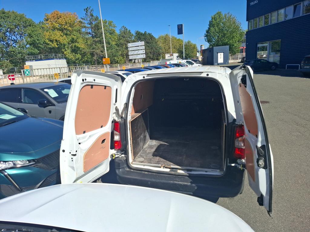 Peugeot PARTNER FOURGON STANDARD 650 KG BLUEHDI 100 S&S BVM5 PREMIUM 2021