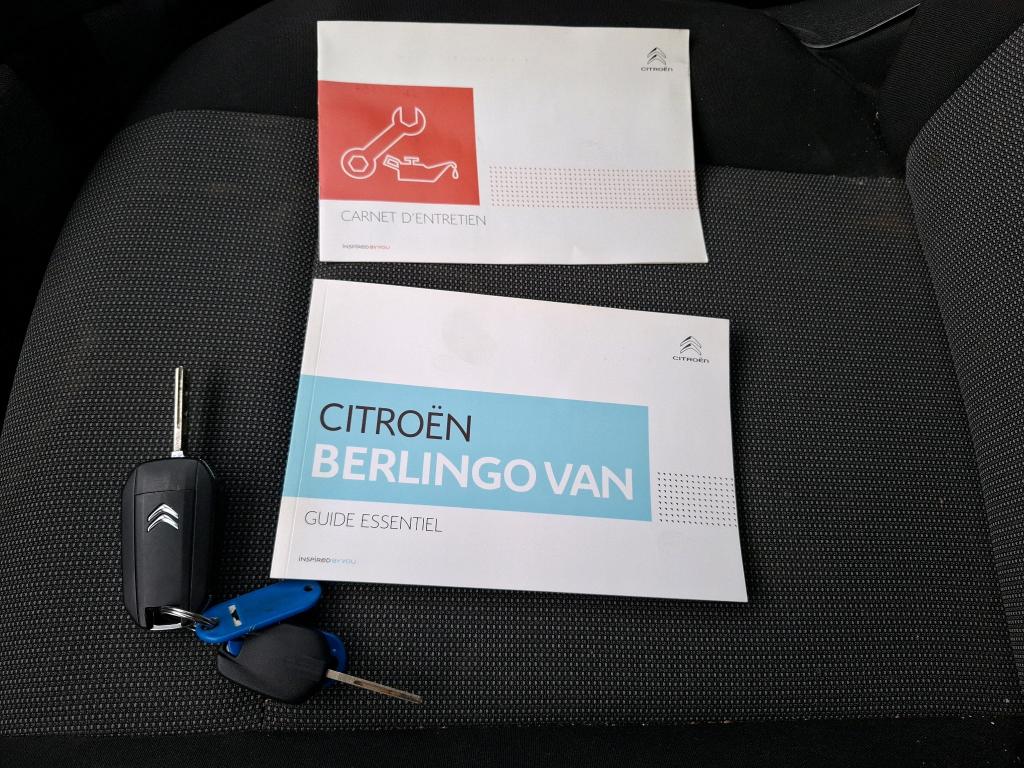 Citroen BERLINGO VAN M 650 BLUEHDI 100 S&S BVM5 CLUB 2020