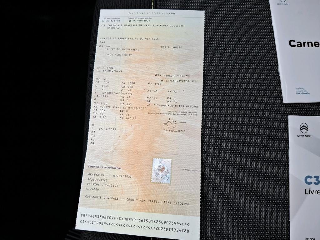 Citroen C3 PureTech 83 ch BVM5 You 2023