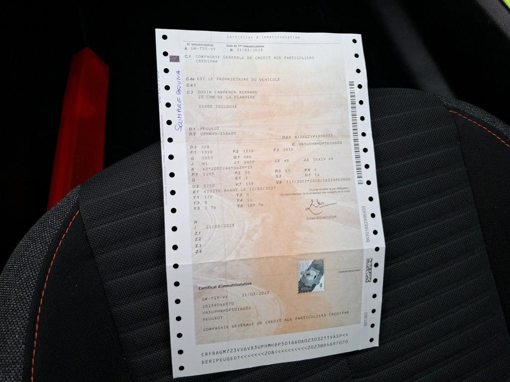 Peugeot 208 PURETECH 75 S&S BVM5 PREMIUM 2023