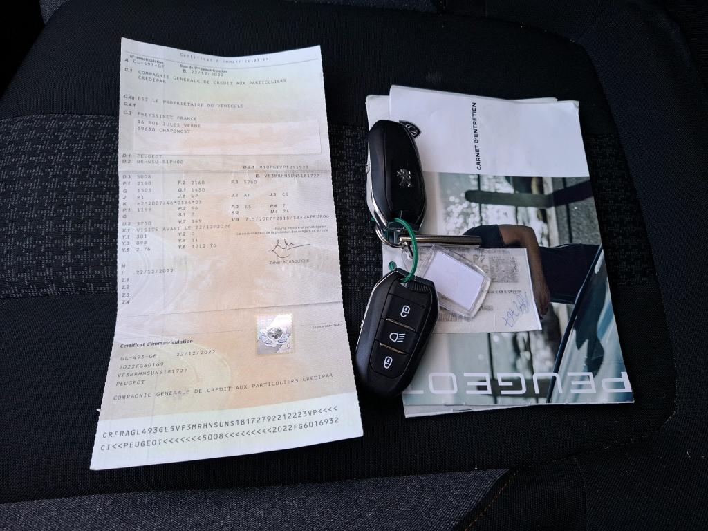 Peugeot 5008 PureTech 130ch S&S EAT8 Active Pack 2022