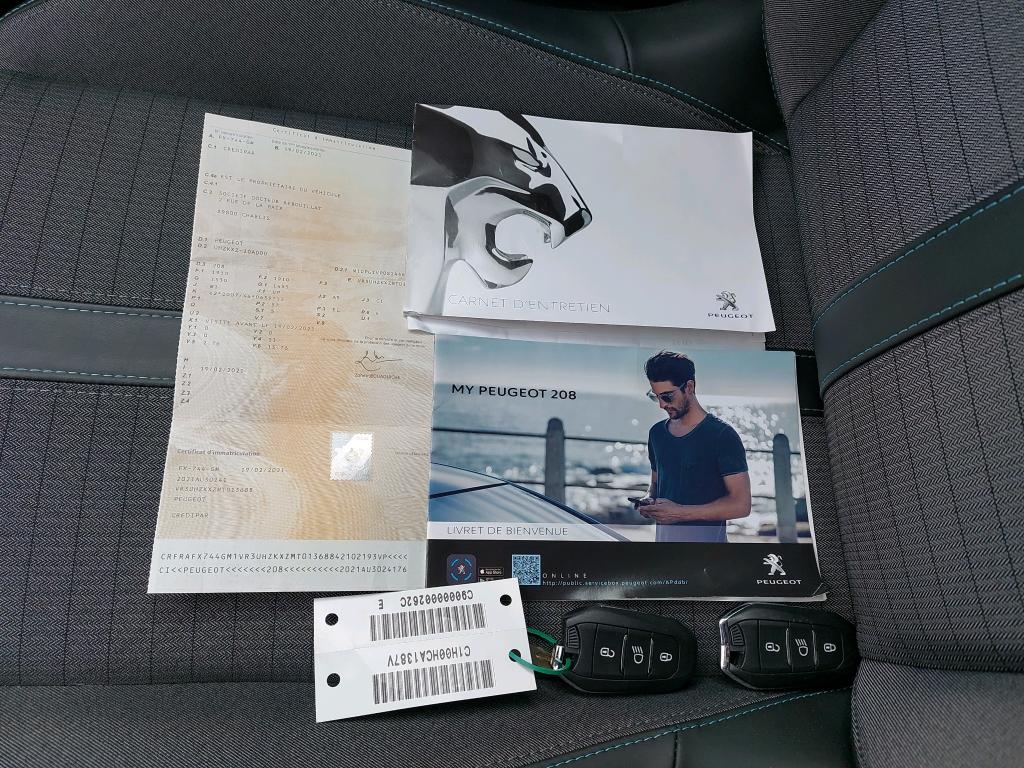 Peugeot 208 Electrique 50 kWh 136ch Allure Pack 2021
