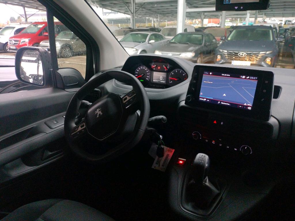 Peugeot PARTNER FOURGON STANDARD 650 KG BLUEHDI 100 S&S BVM5 ASPHALT 2020