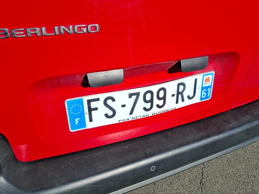 Citroen BERLINGO VAN M 650 BLUEHDI 75 S&S BVM5 CONTROL 2020