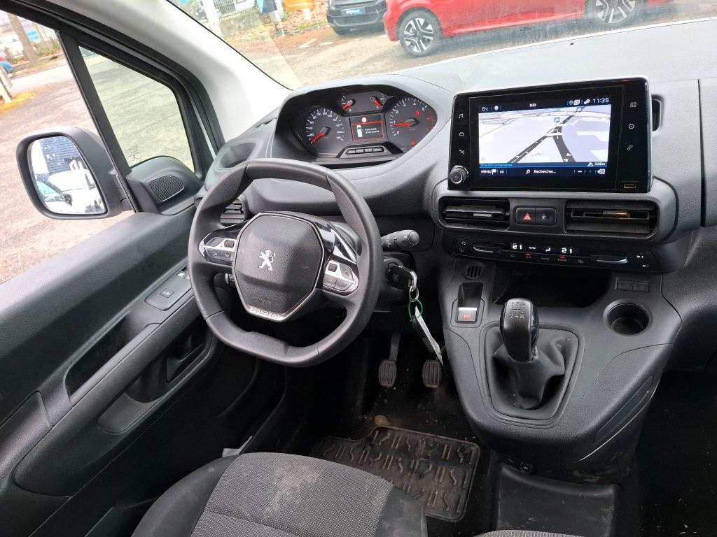 Peugeot PARTNER FOURGON LONG 950 KG BLUEHDI 100 S&S BVM5 ASPHALT 2019