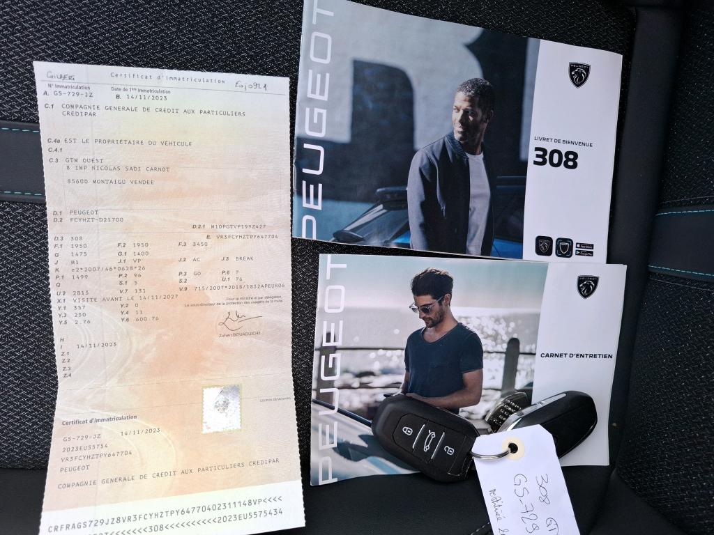 Peugeot 308 SW BlueHDi 130ch S&S EAT8 Allure Pack 2023