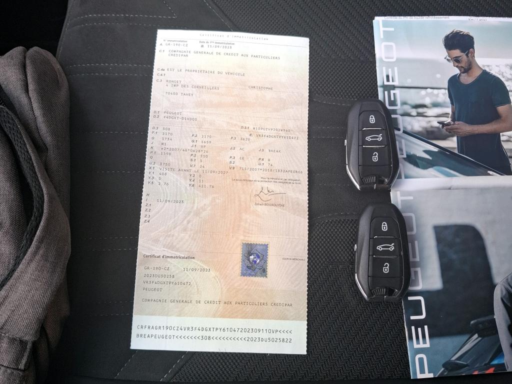 Peugeot 308 SW PHEV 180 e-EAT8 GT 2023