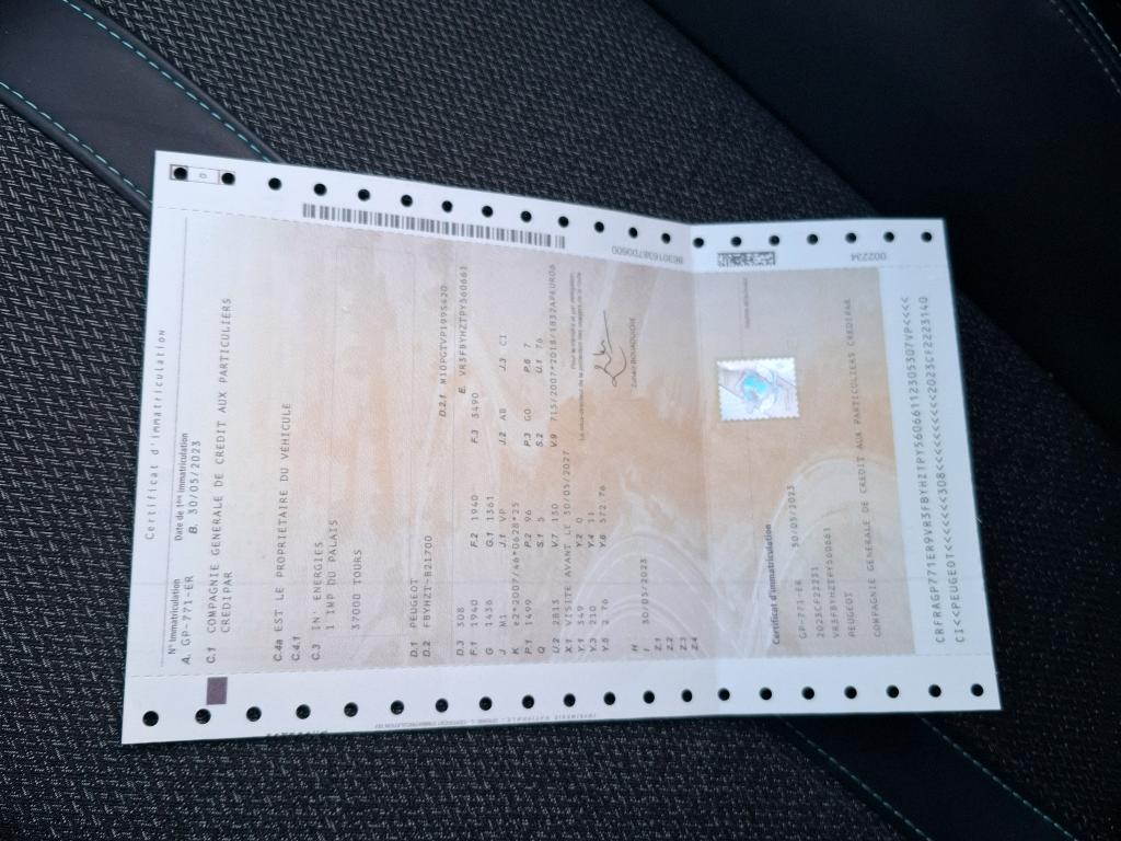 Peugeot 308 BlueHDi 130ch S&S EAT8 Allure Pack 2023