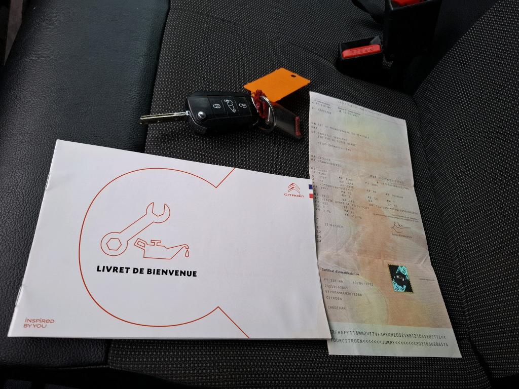 Citroen JUMPY FGN M BLUEHDI 120 S&S BVM6 DRIVER 340 NM 2021