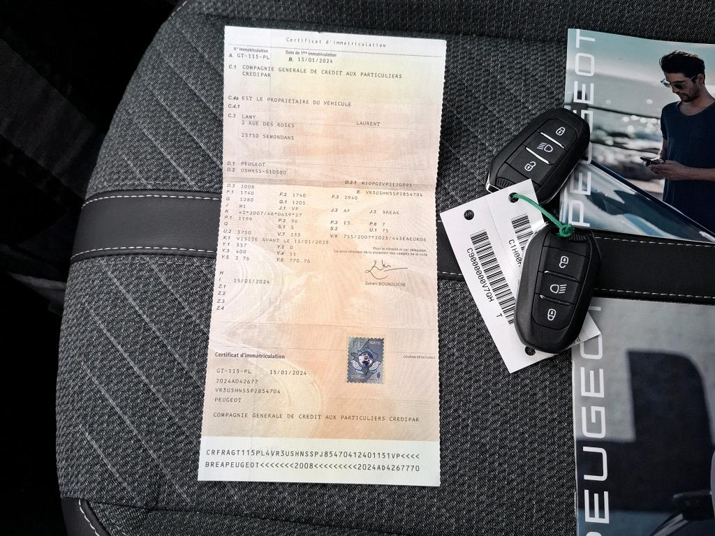 Peugeot 2008 PureTech 130 S&S EAT8 Allure 2024