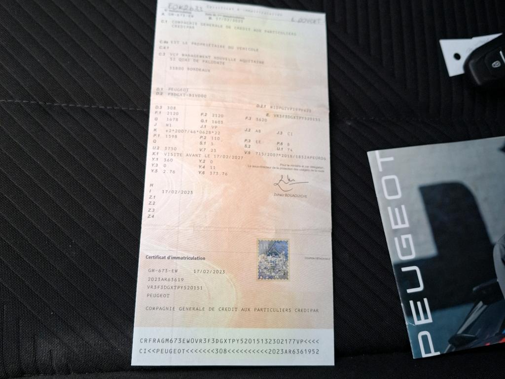 Peugeot 308 PHEV 180 e-EAT8 Active Pack 2023