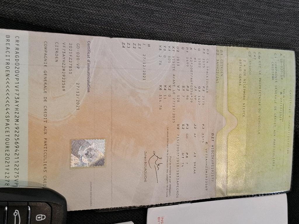 Citroen Grand C4 Spacetourer BlueHDi 130 S&S BVM6 Business 2021