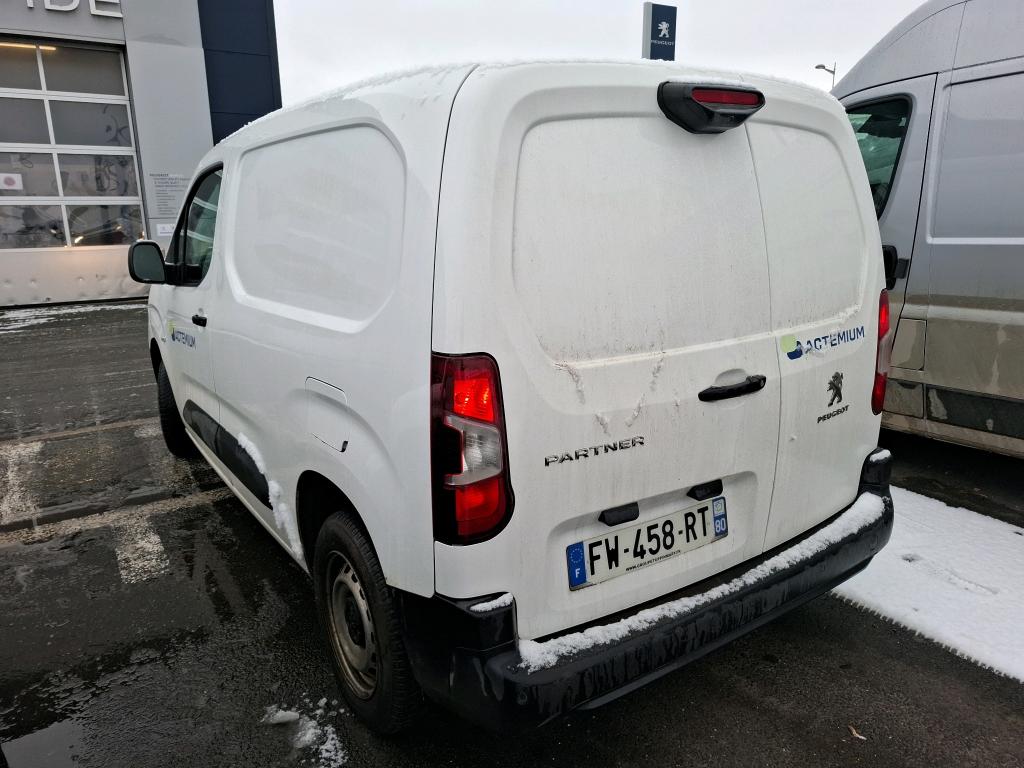 Peugeot PARTNER FOURGON STANDARD 650 KG BLUEHDI 100 S&S BVM5 ASPHALT 2021