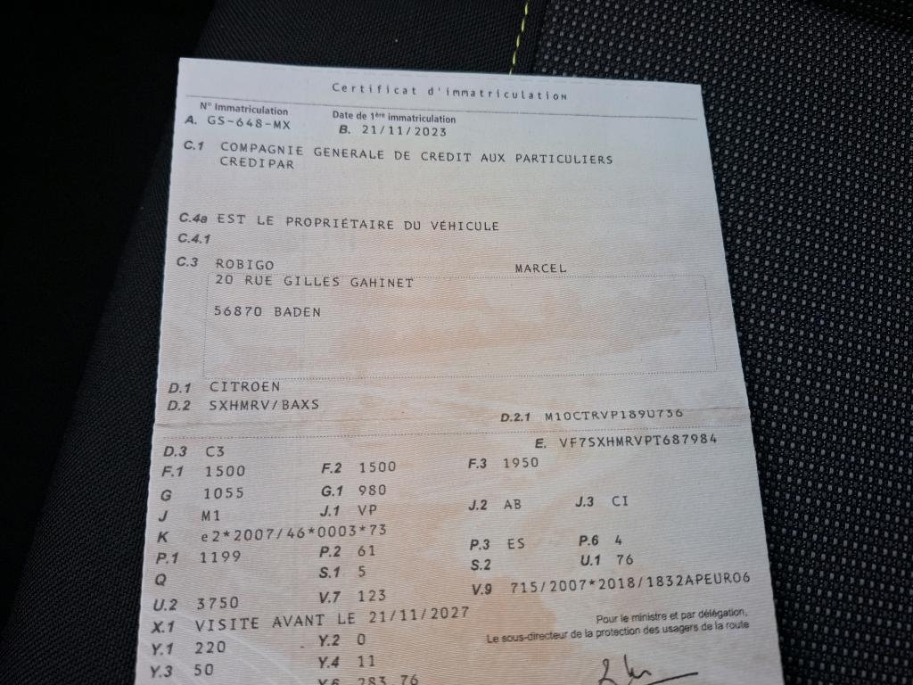 Citroen C3 PureTech 83 ch BVM5 You 2023