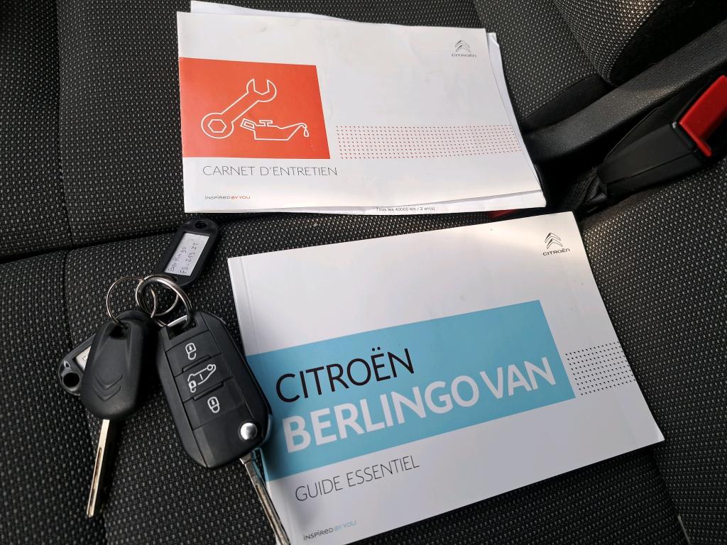 Citroen BERLINGO VAN M 650 BLUEHDI 100 S&S BVM5 CLUB 2020