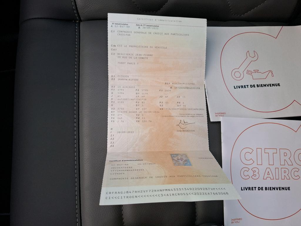 Citroen C3 Aircross PureTech 110 S&S BVM6 Shine Pack 2022