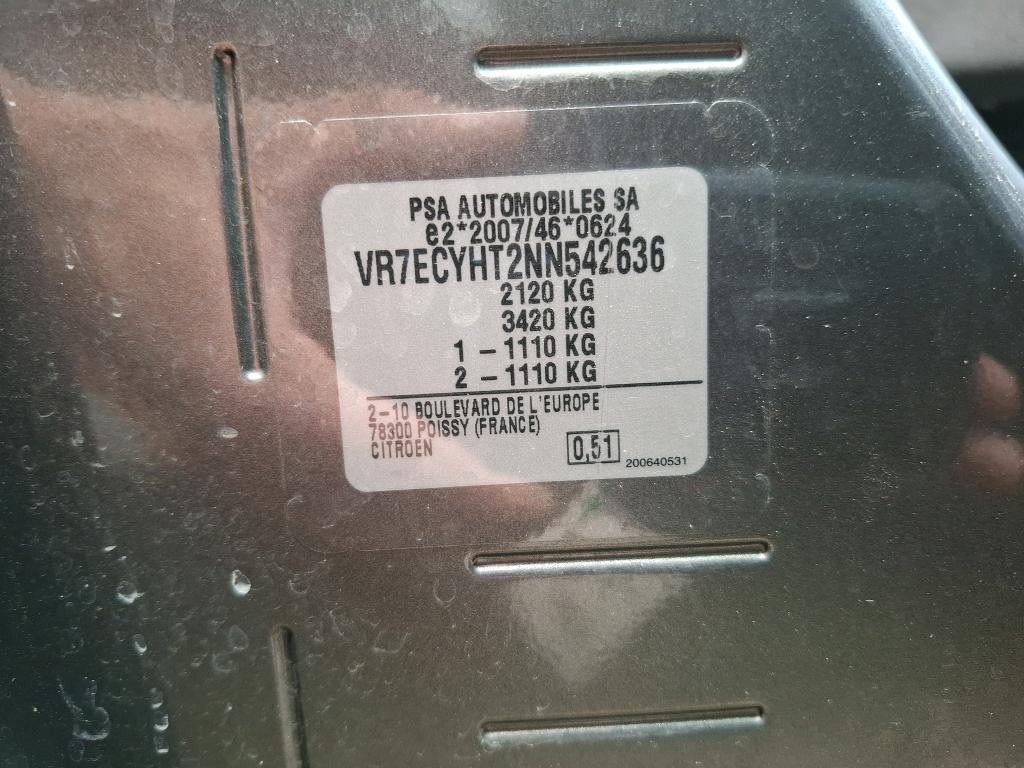 Citroen Berlingo Taille M BlueHDi 100 S&S BVM6 Feel 2022