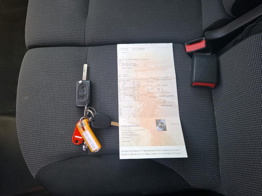 Citroen BERLINGO M BLUEHDI 75 CLUB 2018