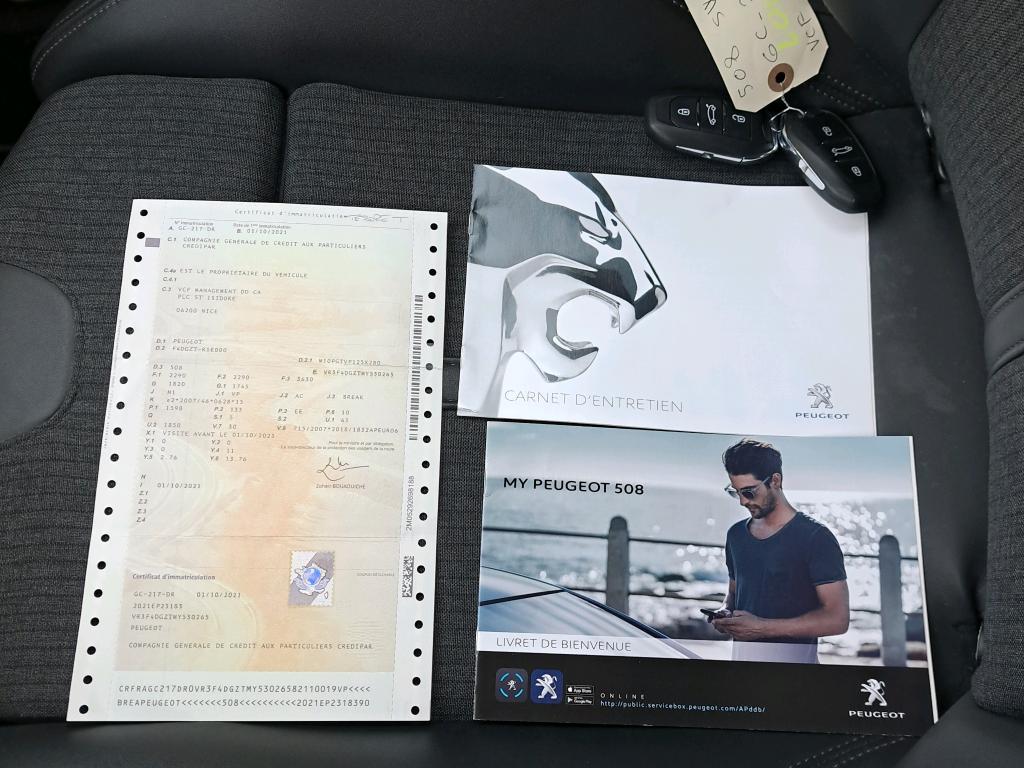 Peugeot 508 SW Hybrid 225 e-EAT8 Allure Pack 2021