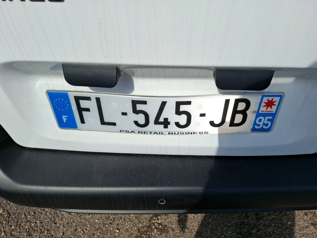 Citroen BERLINGO VAN M 650 BLUEHDI 75 BVM5 CLUB 2019