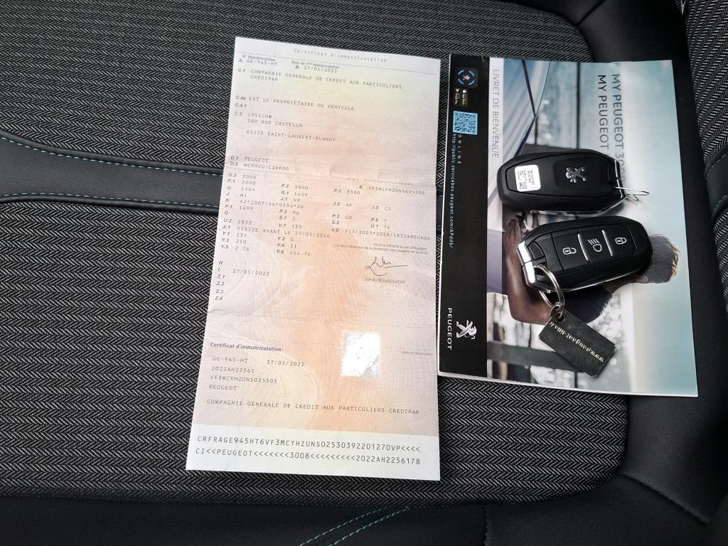 Peugeot 3008 BlueHDi 130ch S&S EAT8 Allure Pack 2022