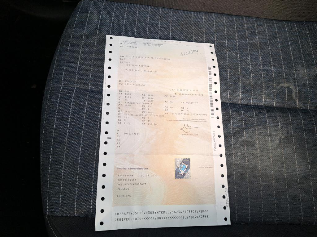 Peugeot 208 BLUEHDI 100 S&S BVM6 PREMIUM 2021