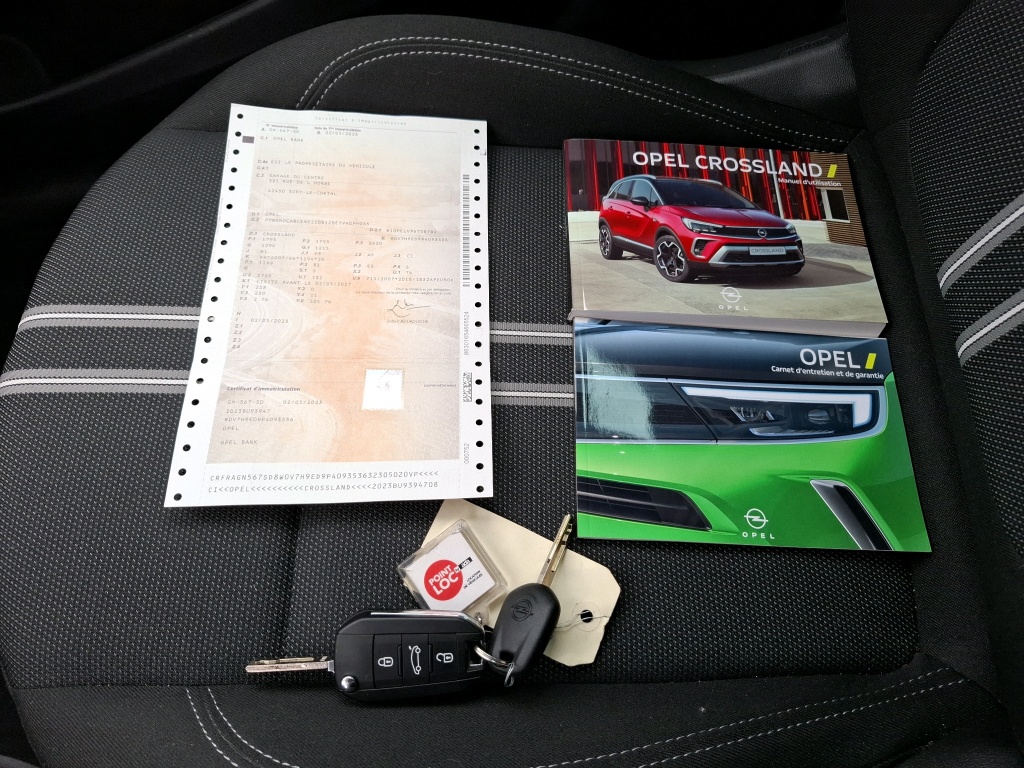 Opel Crossland 1.2 Turbo 110 ch BVM6 Elegance 2023
