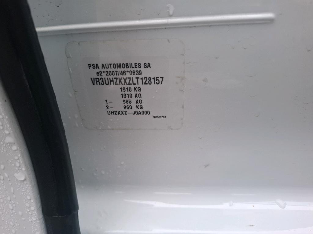 Peugeot 208 Electrique 50 kWh 136ch Active 2020