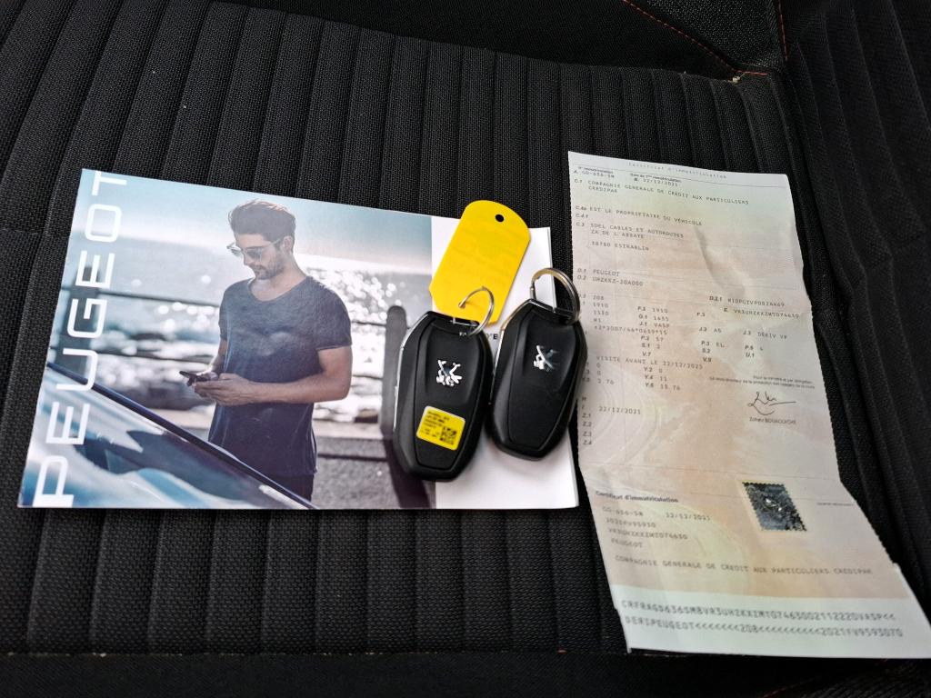 Peugeot 208 Electrique 50 kWh 136ch Active Business 2021