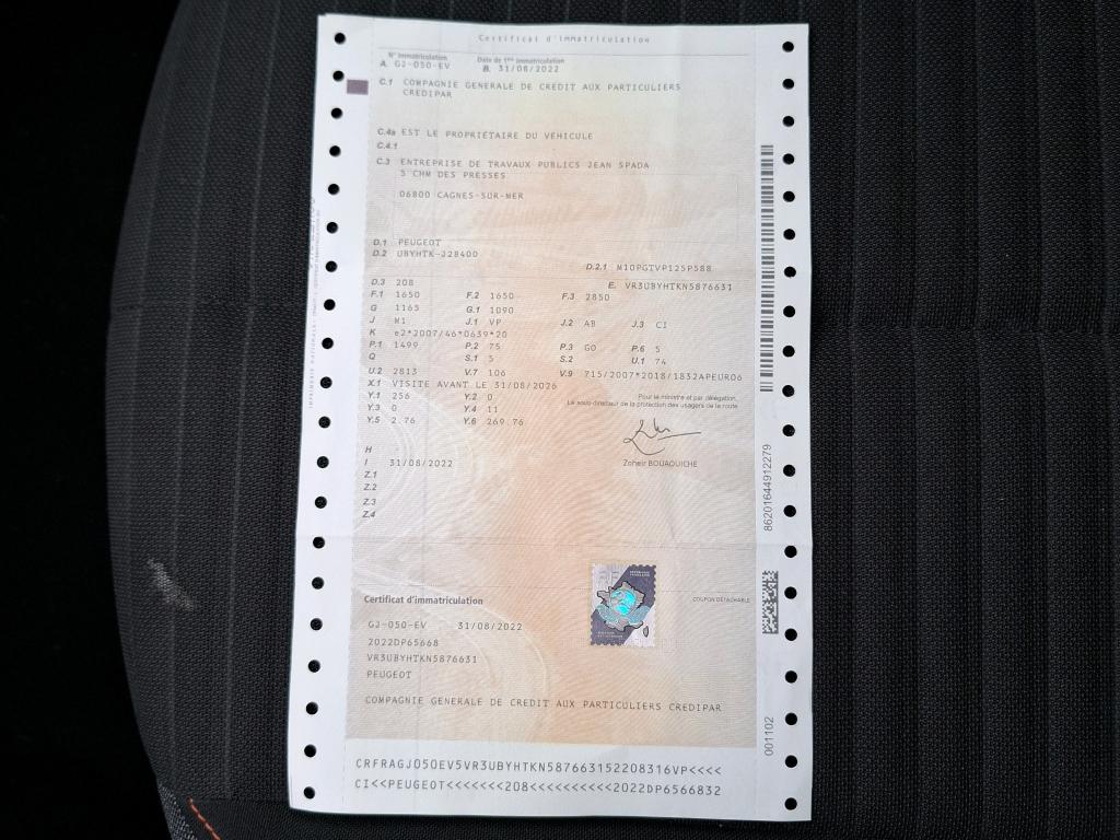 Peugeot 208 BlueHDi 100 S&S BVM6 Active 2022