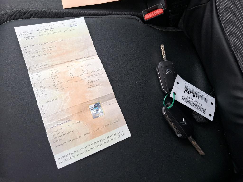 Citroen JUMPY FGN M BLUEHDI 120 S&S BVM6  2023