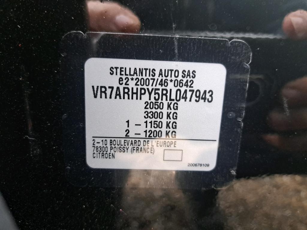 Citroen C5 Aircross Hybride 136 e-DCS6 Plus 2024