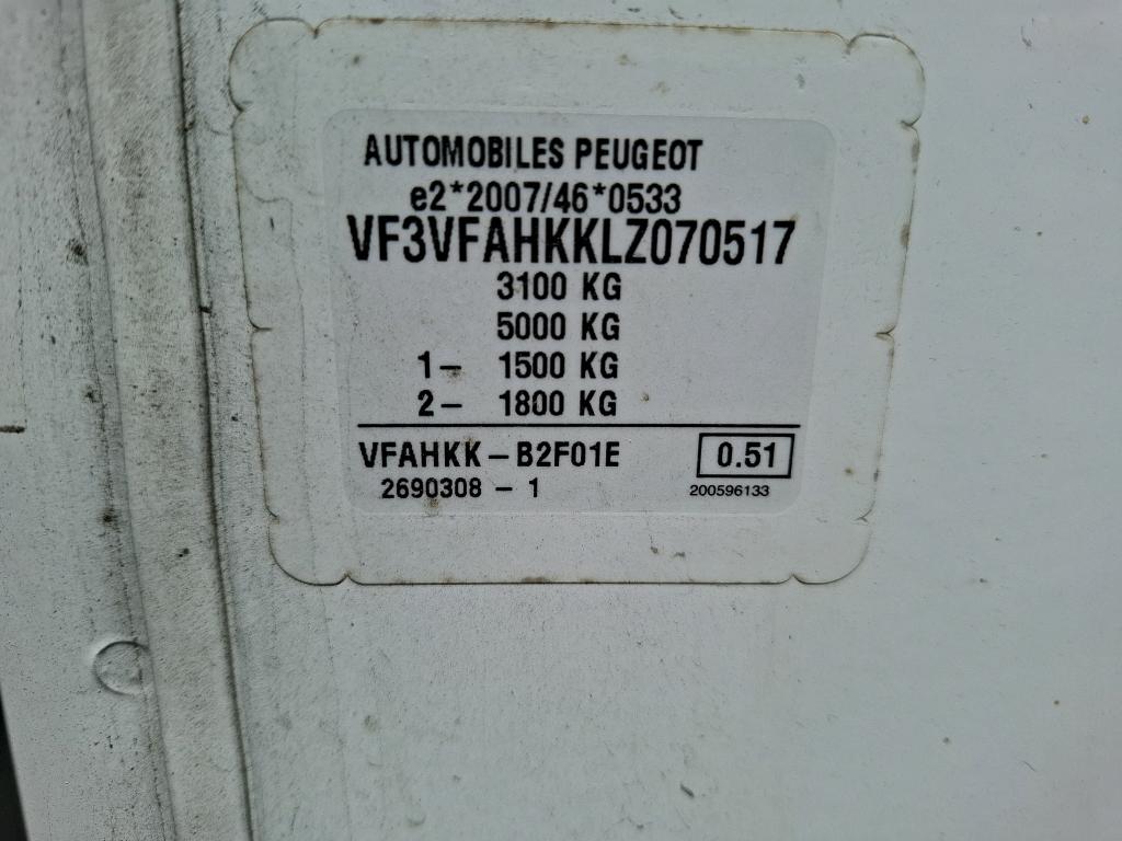 Peugeot EXPERT FGN TOLE LONG 2.0 BLUEHDI 120 S&S BVM6 PREMIUM 2020