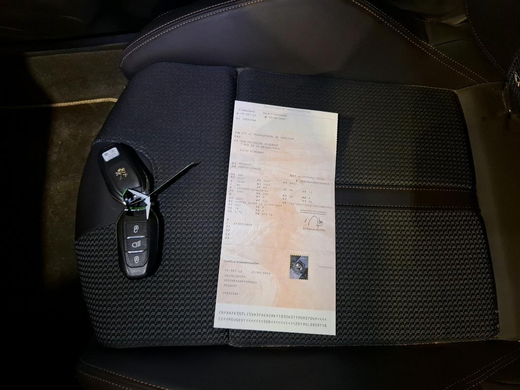 Peugeot 508 BlueHDi 180 ch S&S EAT8 GT Line 2019