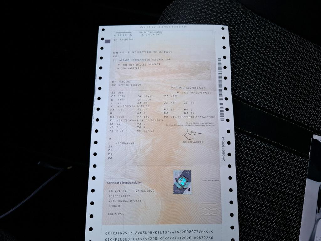 Peugeot 208 PureTech 100 S&S EAT8 GT Line 2020