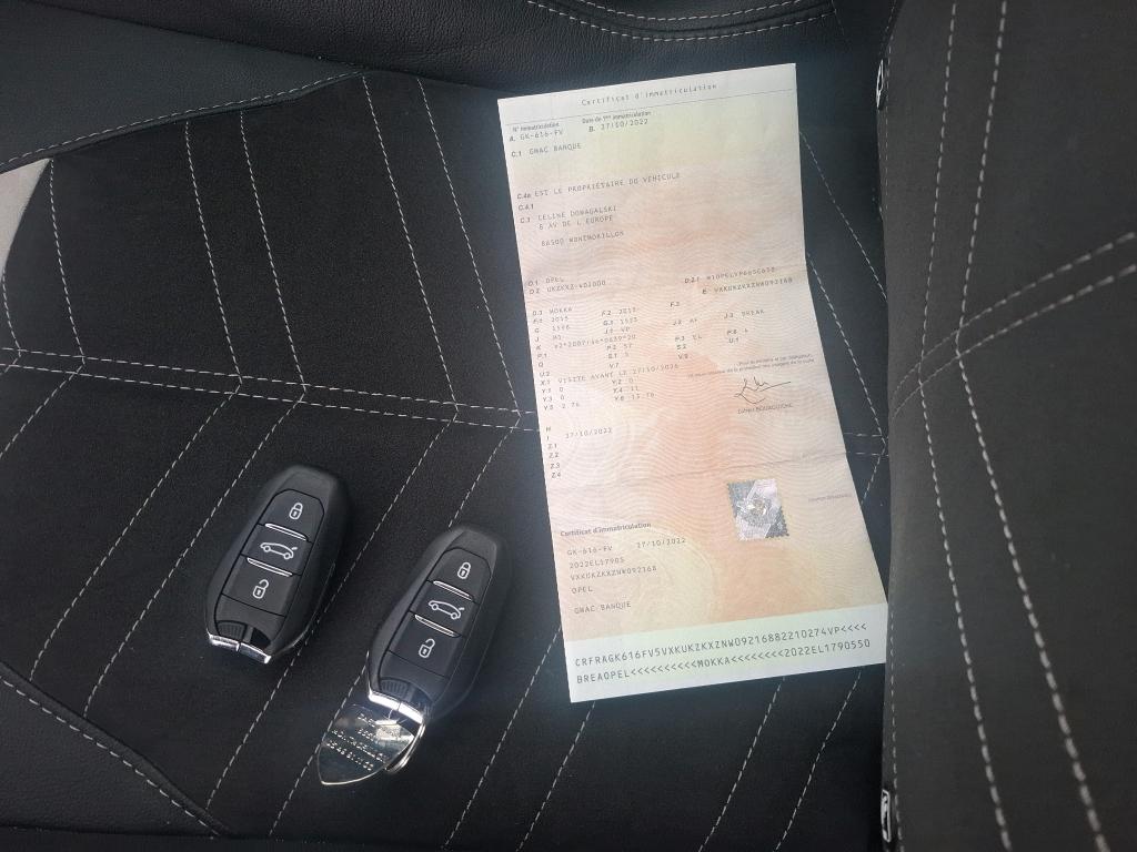 Opel Mokka Electrique 136 ch & Batterie 50 kWh Ultimate 2022