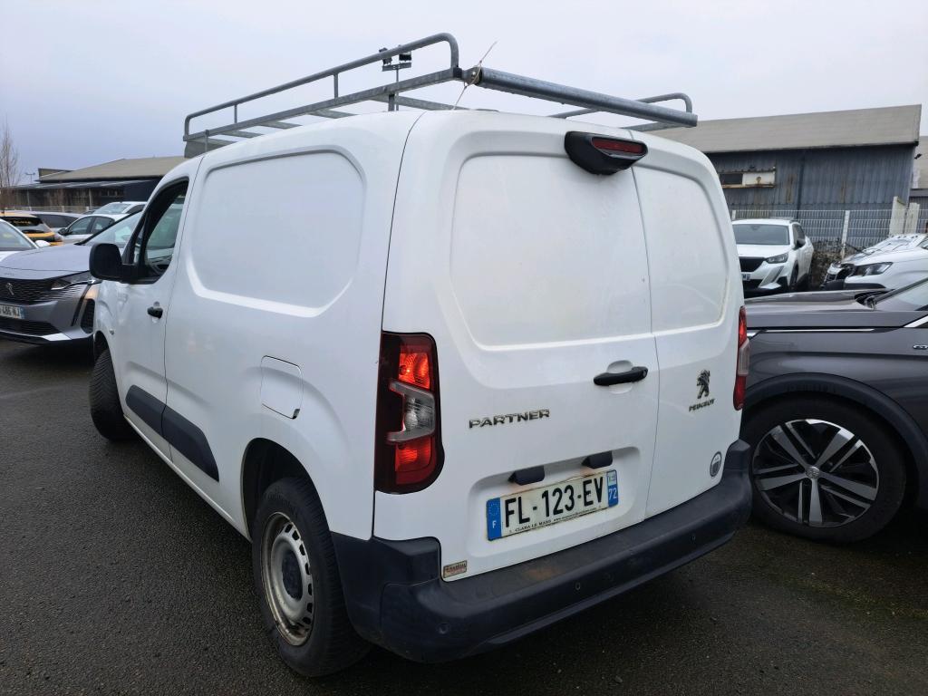 Peugeot PARTNER FOURGON STANDARD 650 KG BLUEHDI 100 S&S BVM5 ASPHALT 2019